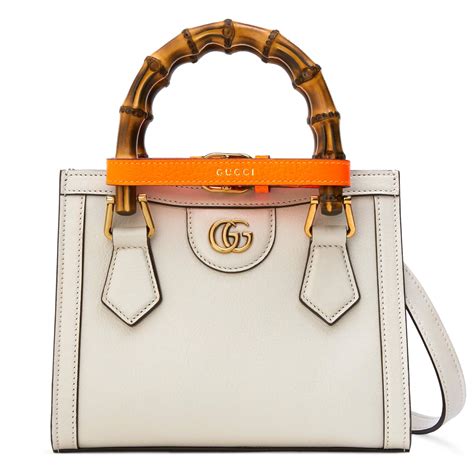 gucci mini diana tote|Gucci bamboo shopper tote.